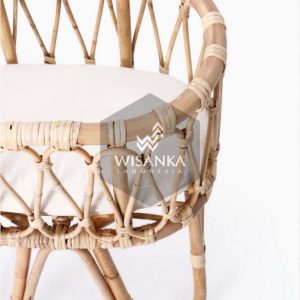 rattan doll high chair