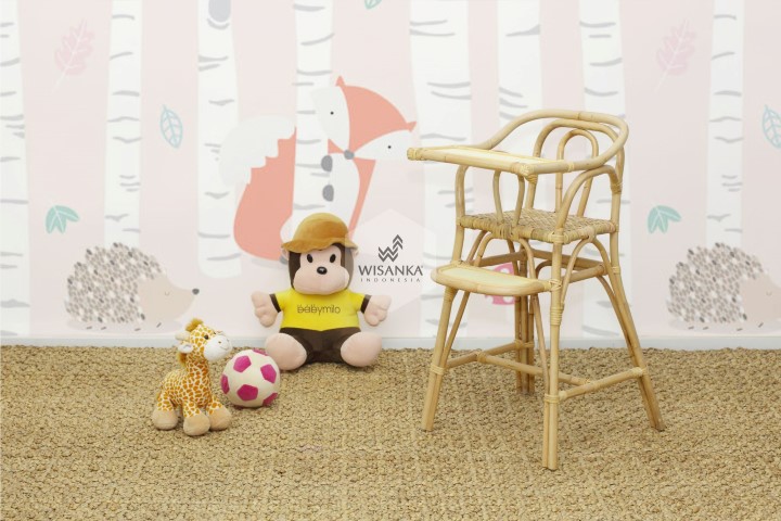 Ying Rattan Baby High Chair | Indonesia 